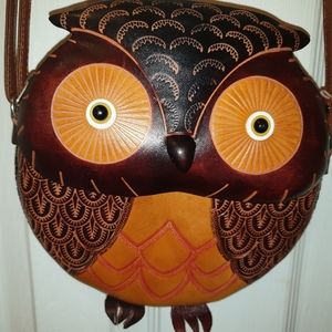 Ladies Owl Crossbody Bag